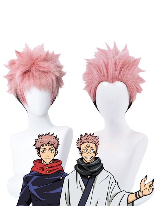 Jujutsu Kaisen Yuji Itadori/Ryomen Sukuna Cosplay Wig