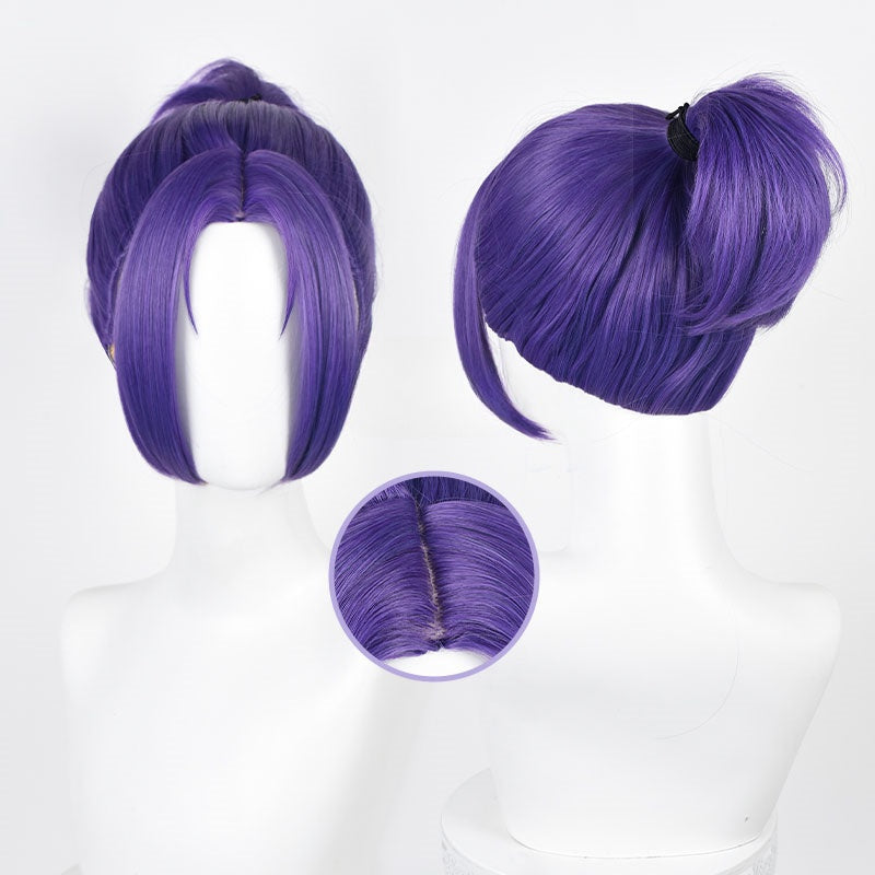 Blue Lock Reo Mikage Purple Cosplay Wig