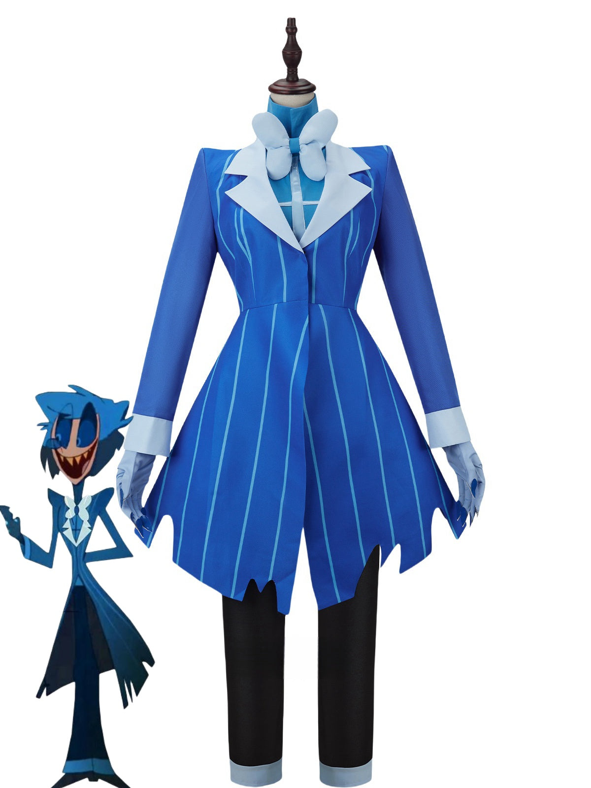 Hazbin Hotel Alastor 2P Radio Dämon Cosplay Costume