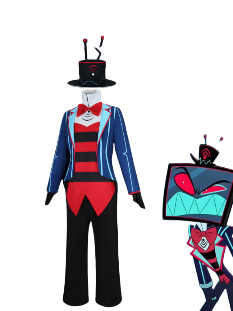 Hazbin Hotel Vox Cosplay Costume