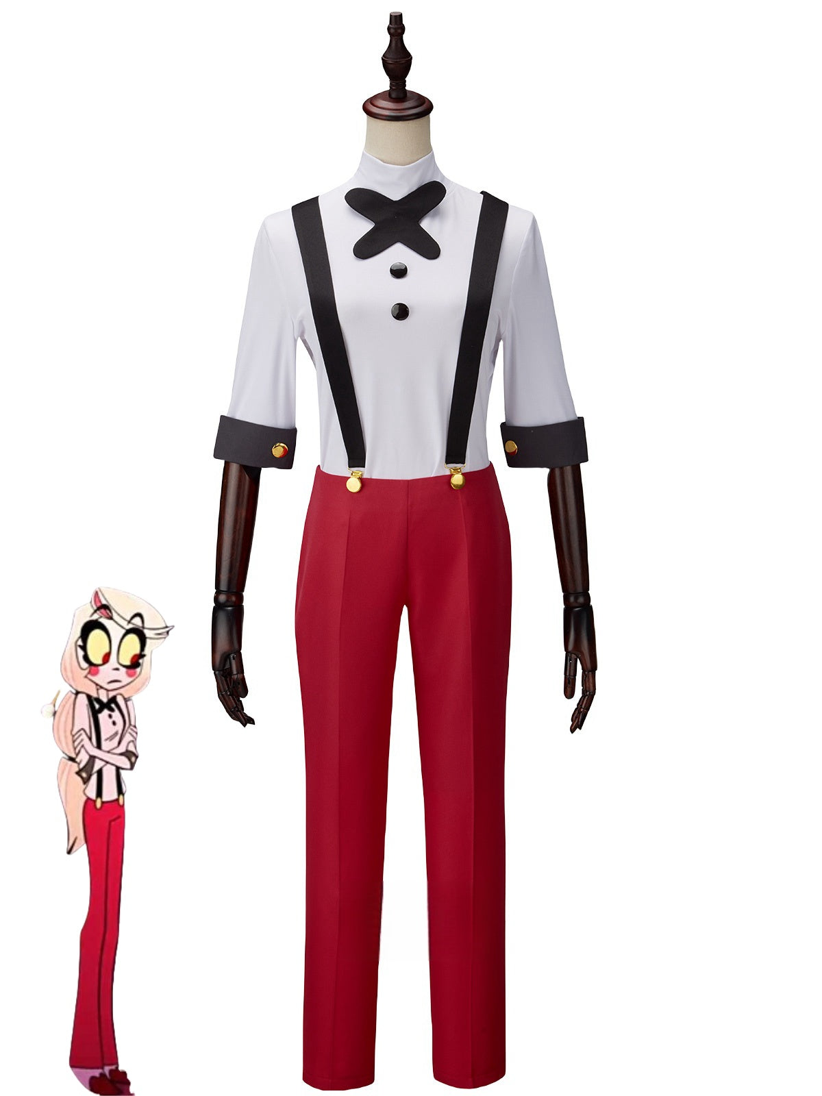Hazbin Hotel Charlie Morningstar Cosplay Costume