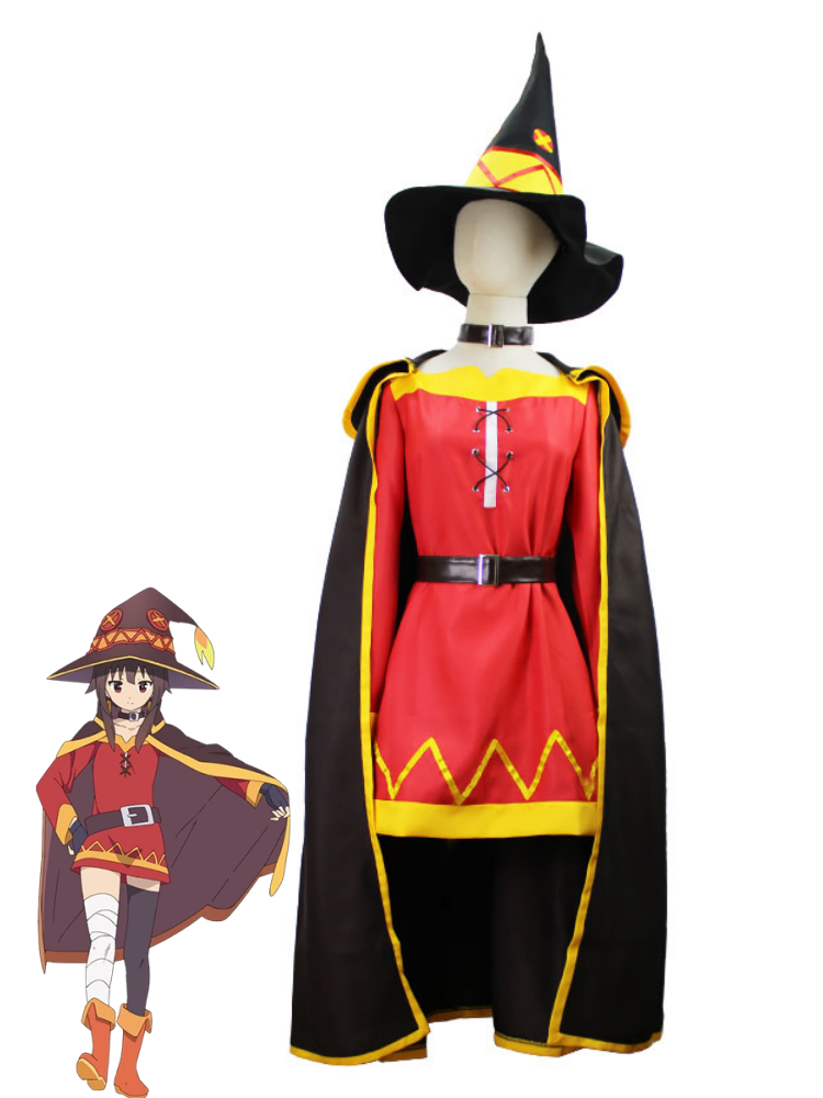 KonoSuba: God's Blessing on this Wonderful World! Megumin Cosplay Costume
