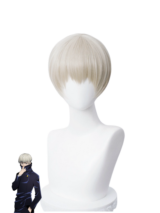 Jujutsu Kaisen Toge Inumaki Light Gold Cosplay Wig