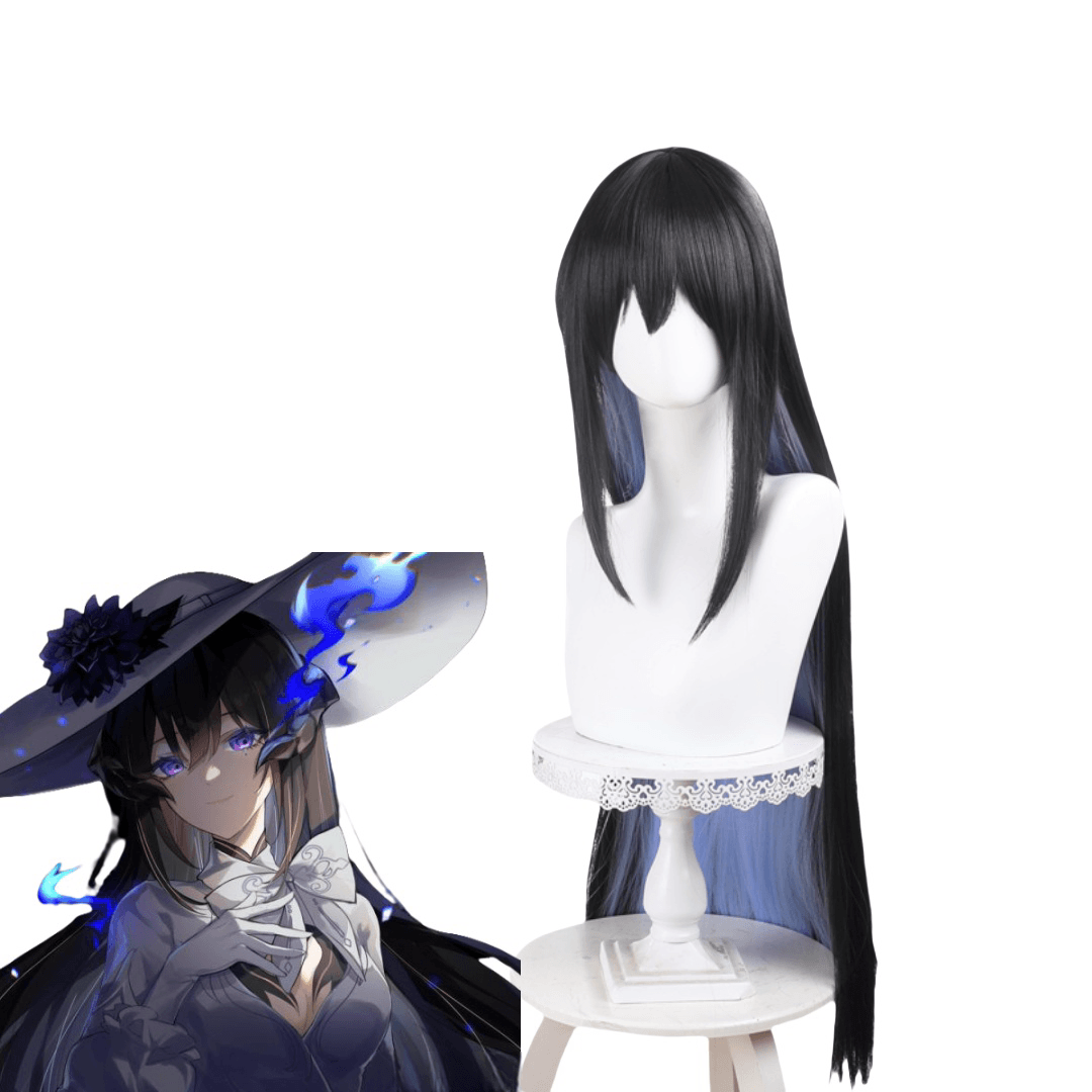 Honkai: Star Rail Constance Black Cosplay Wig