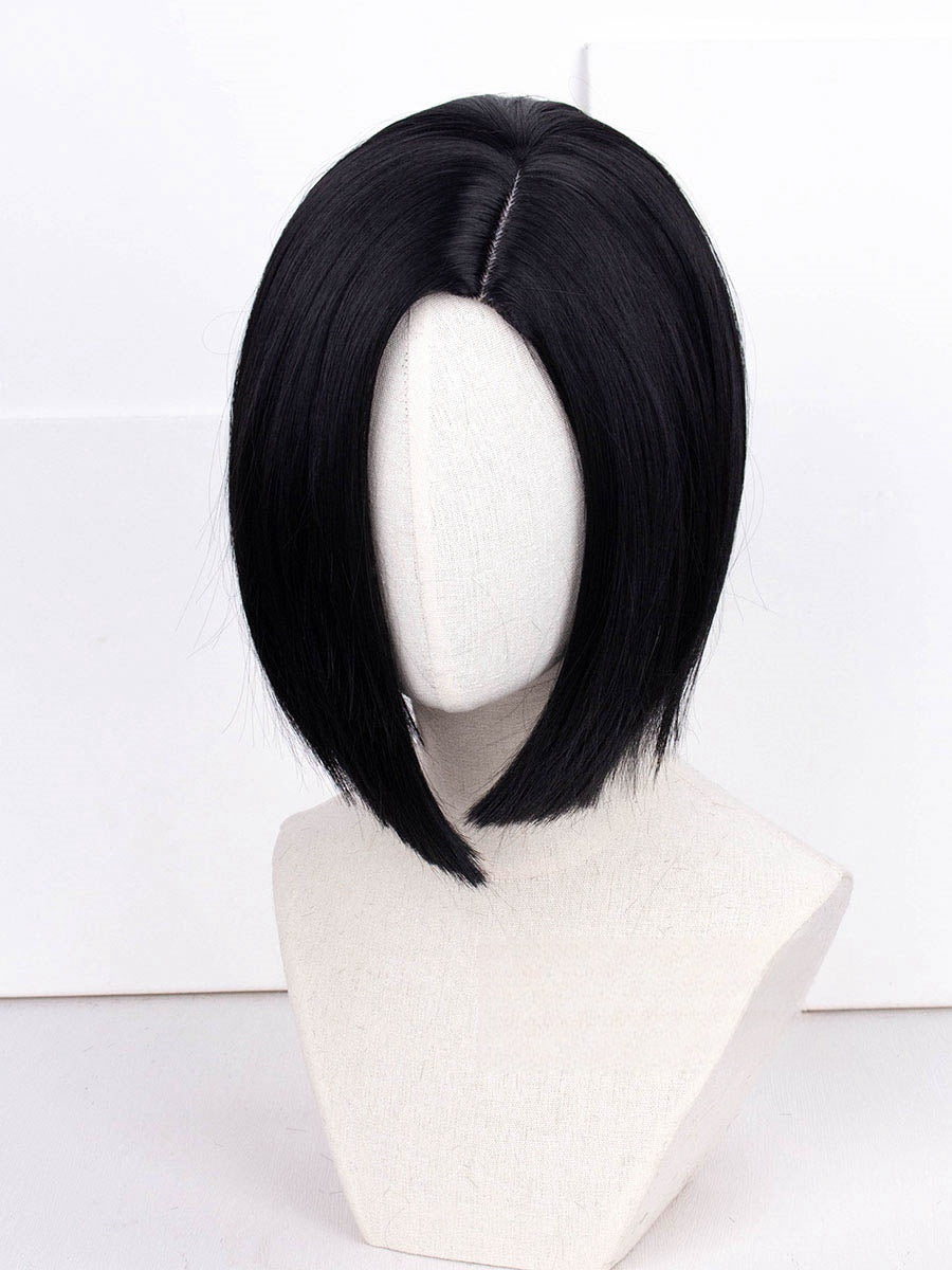 Valorant Viper Black Cosplay Wig