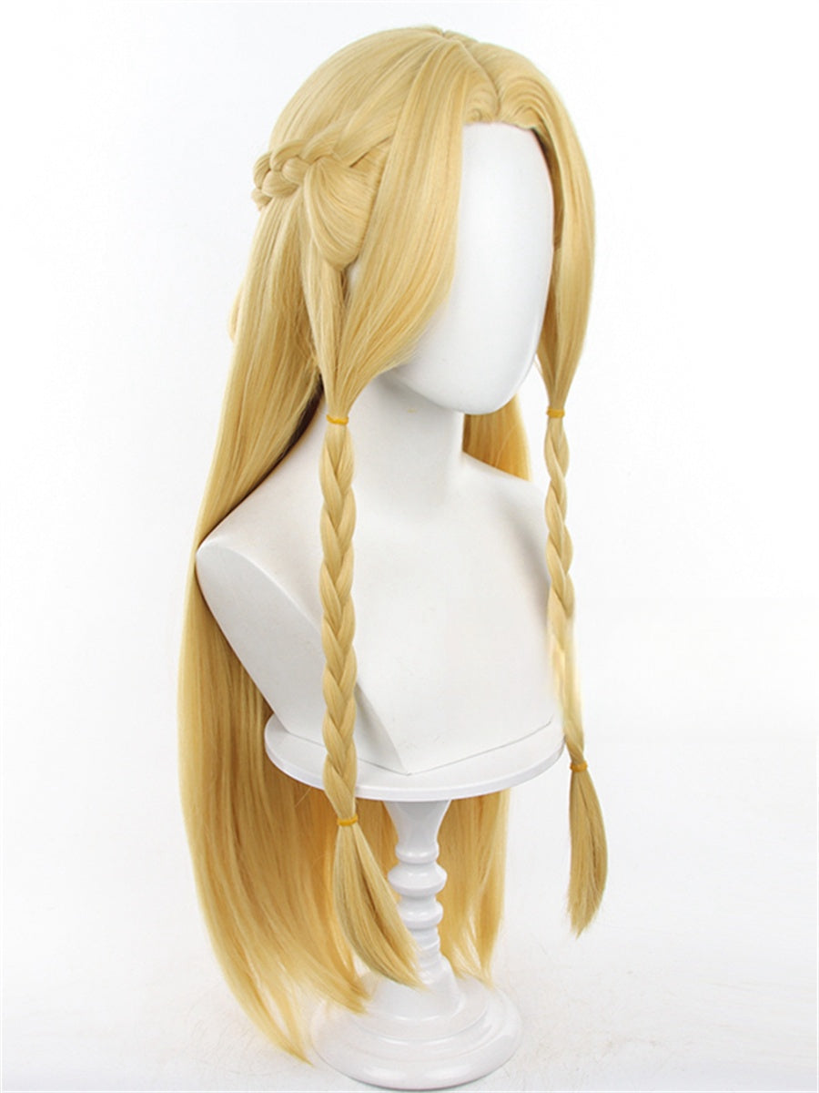Delicious in Dungeon Marcille Donato Blonde Cosplay Wig