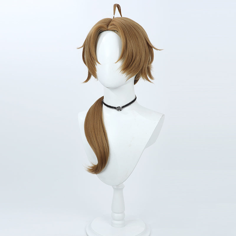 Mushoku Tensei: Jobless Reincarnation Adult Rudeus Greyrat Brown Cosplay Wig