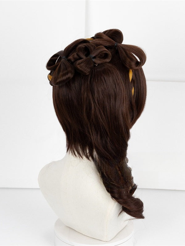 Genshin Impact Chiori Black Cosplay Wig