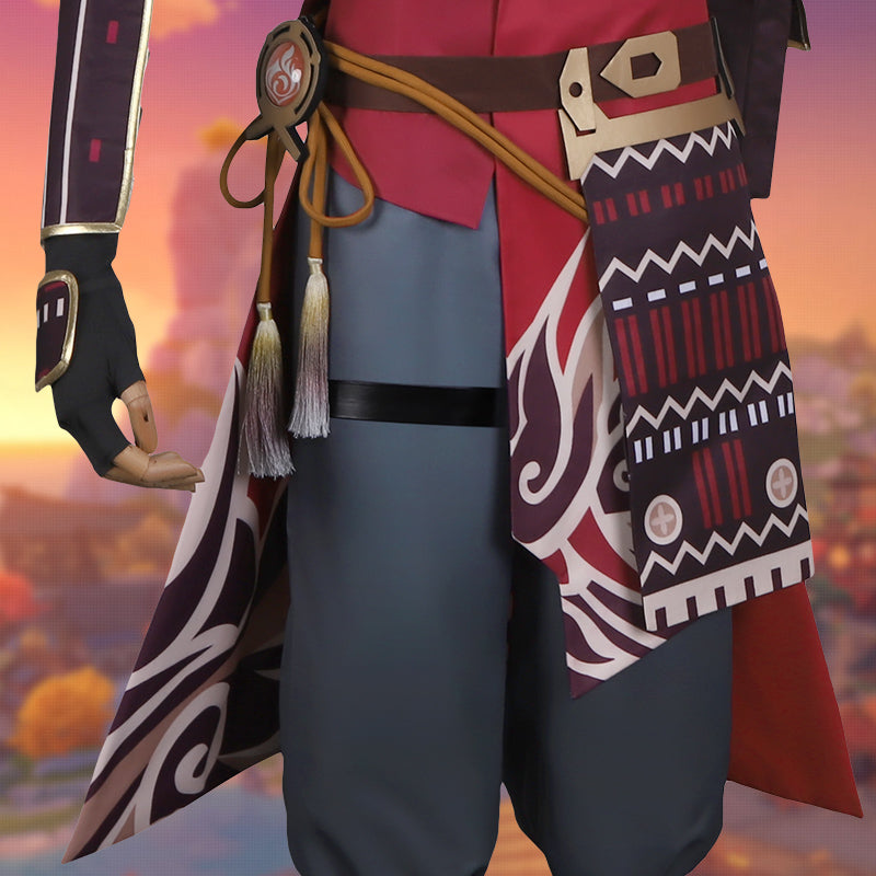 Genshin Impact Thoma Cosplay Costume