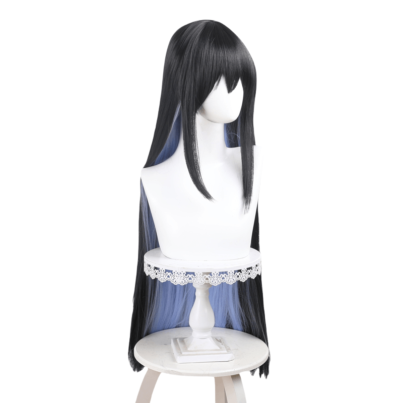 Honkai: Star Rail Constance Black Cosplay Wig