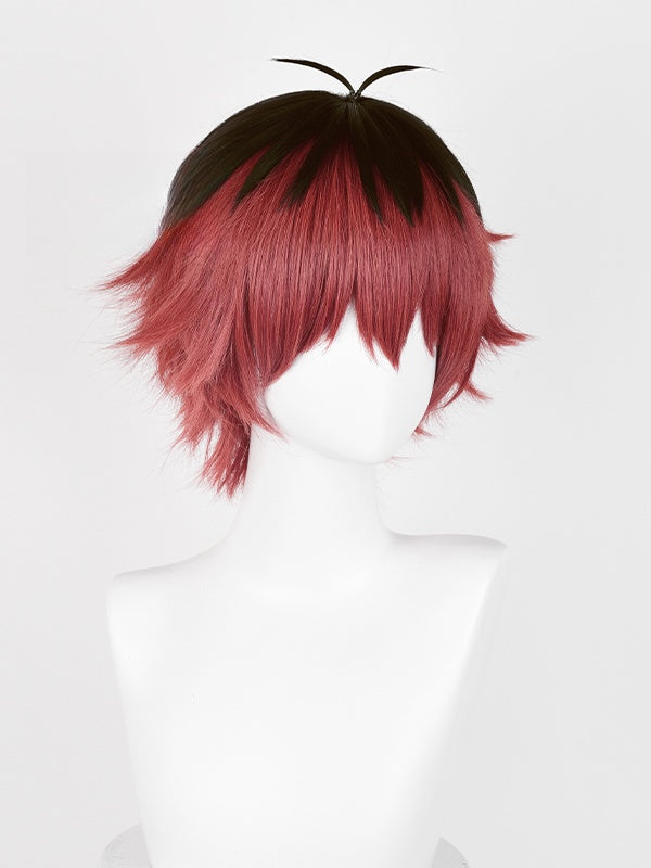 Frieren: Beyond Journey's End Stark Black to Red Cosplay Wig