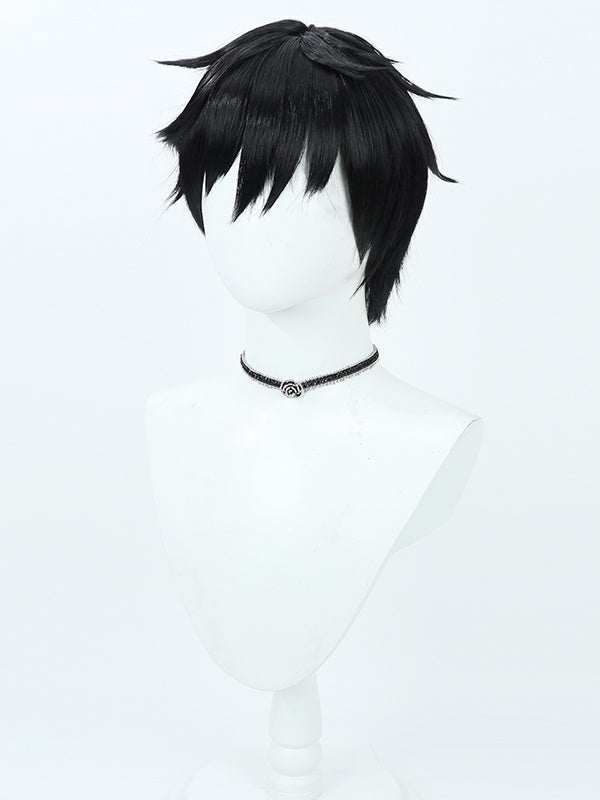 Valorant ISO Black Cosplay Wig