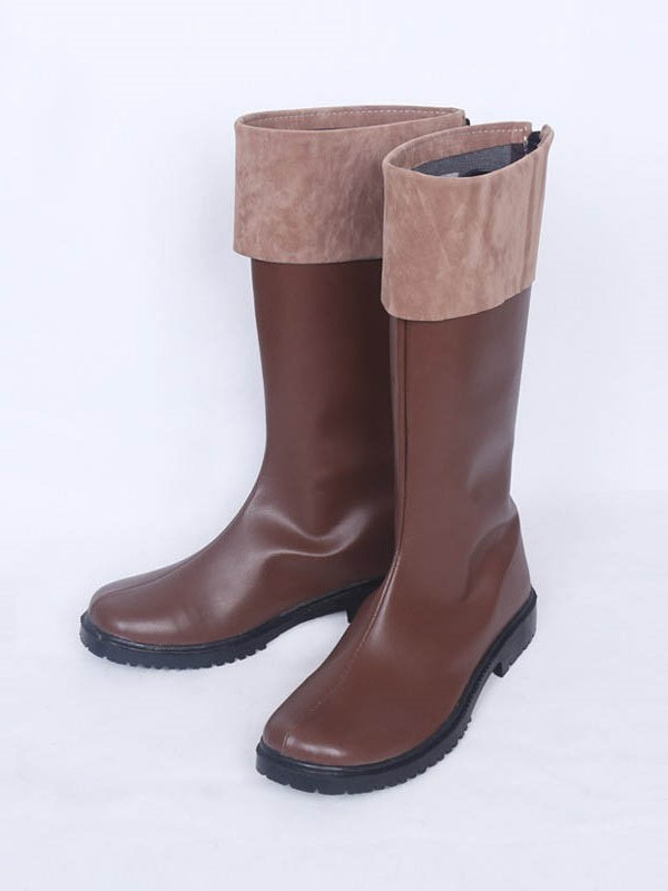 KonoSuba: God's Blessing on this Wonderful World! Kazuma Satou Brown Cosplay Shoes