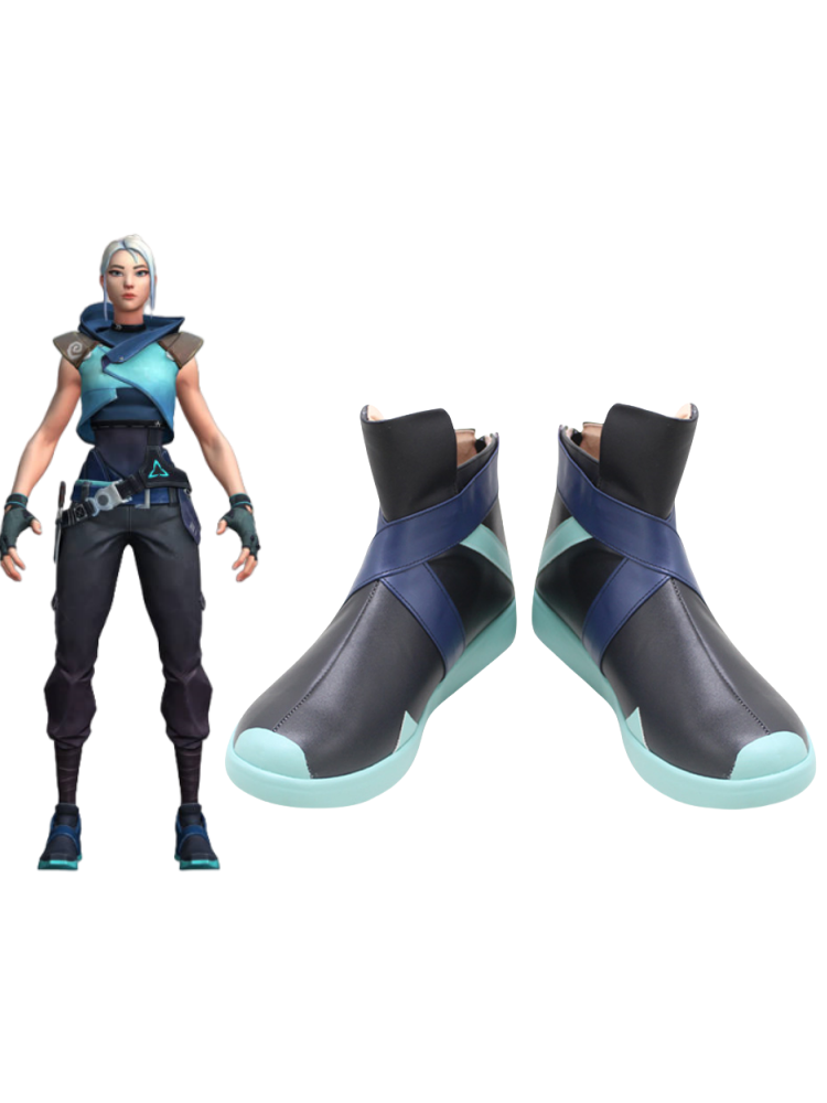 Valorant Jett Cosplay Shoes