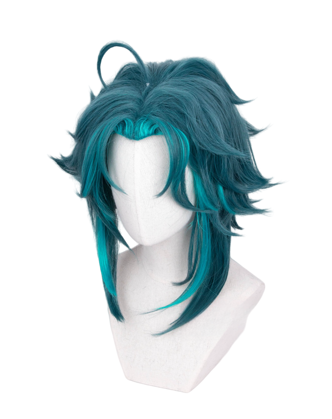 Genshin Impact Xiao Green Cosplay Wig