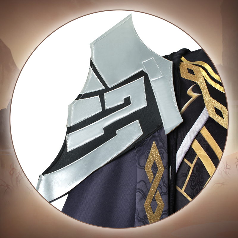 Genshin Impact Zhongli Cosplay Costume