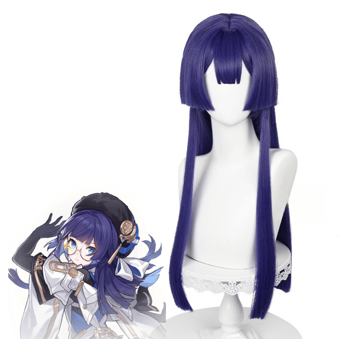 Honkai: Star Rail Pela Purple Cosplay Wig