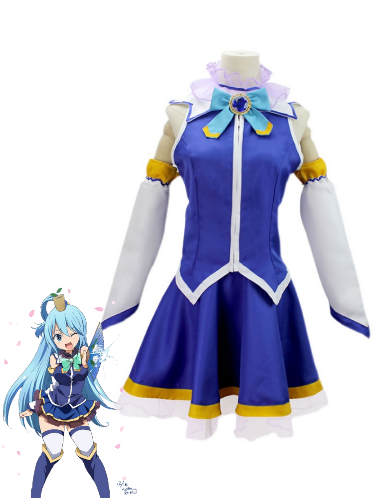KonoSuba: God's Blessing on This Wonderful World! Aqua Cosplay Costume