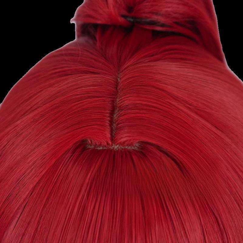 Wuthering Waves Yinlin Red Cosplay Wig