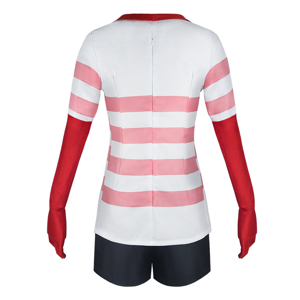 Hazbin Hotel Angel Dust Cosplay Costume