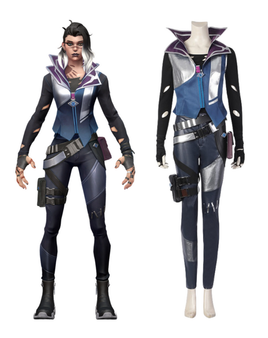 Valorant Fade Cosplay Costume