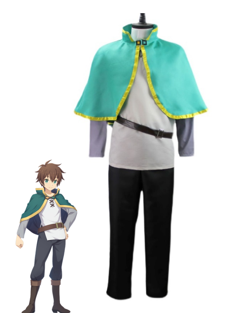 KonoSuba: God's Blessing on this Wonderful World! Kazuma Satou Cosplay Costume