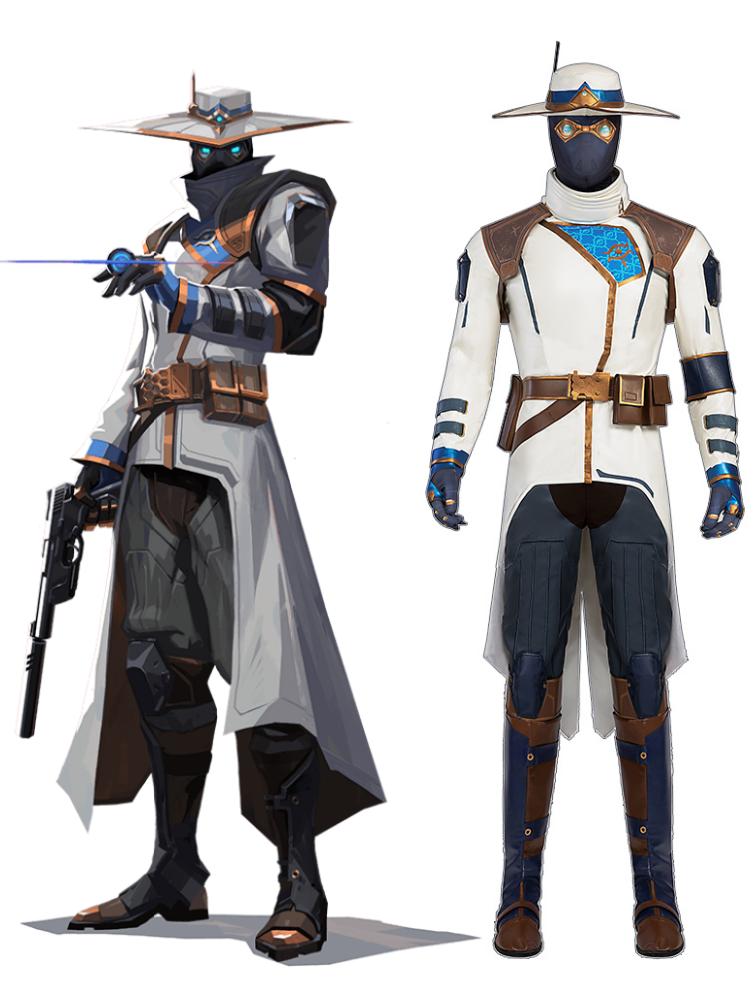 Valorant Cypher Cosplay Costume