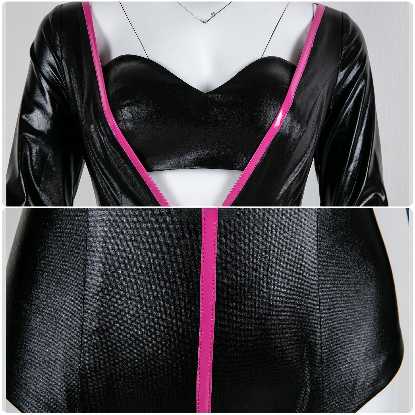 Hazbin Hotel Angel Dust Black Dress Cosplay Costume