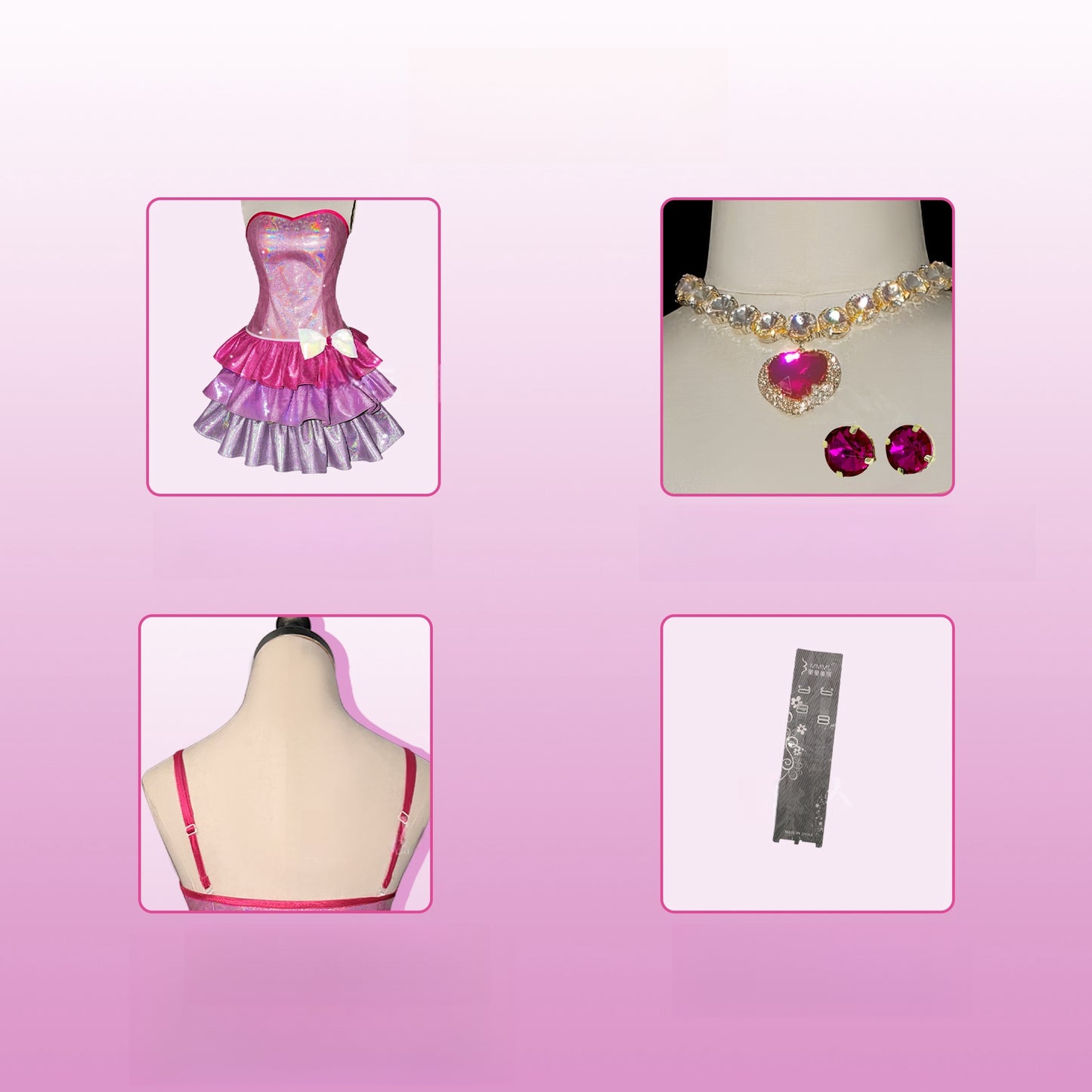 Barbie: A Fashion Fairytale Princess Barbie +Cat Barbie Cosplay Costume