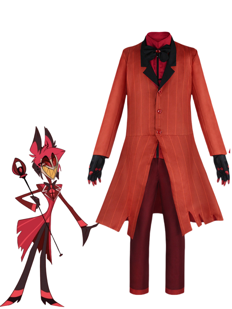 Hazbin Hotel Alastor Cosplay Costume