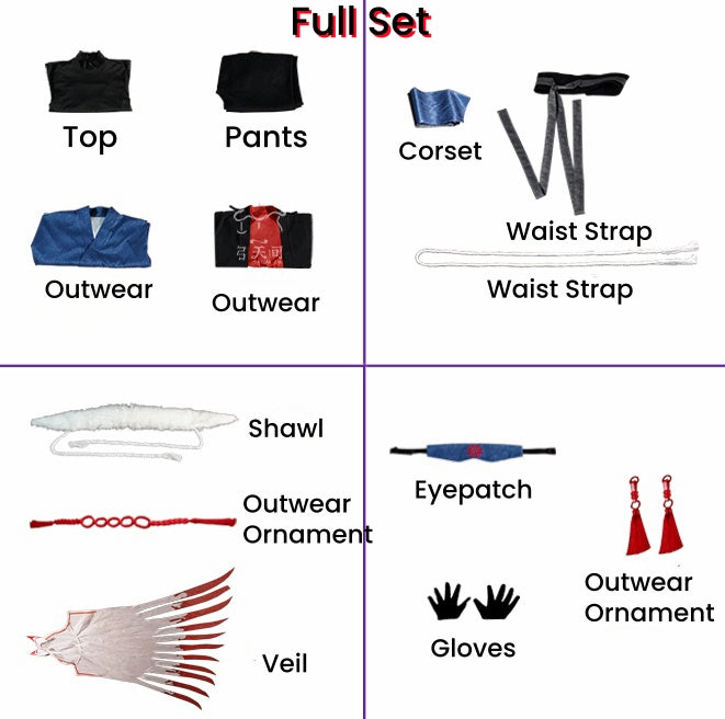 Identity V Seer Eli Clark Cyberpunk Cosplay Costume