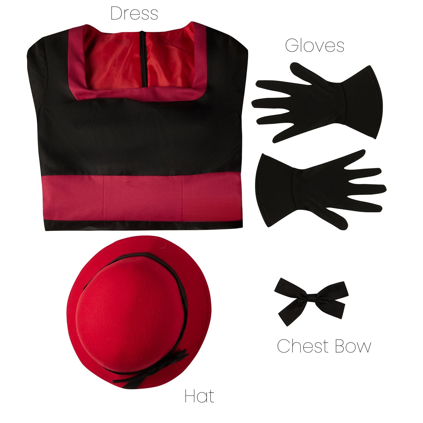 Hazbin Hotel Charlie Morningstar Dress Cosplay Costume