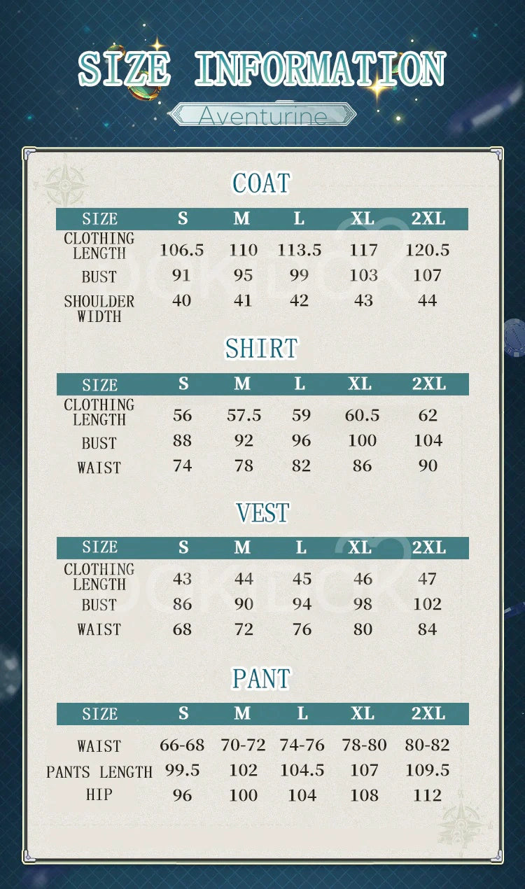 Honkai: Star Rail Aventurine Cosplay Costume