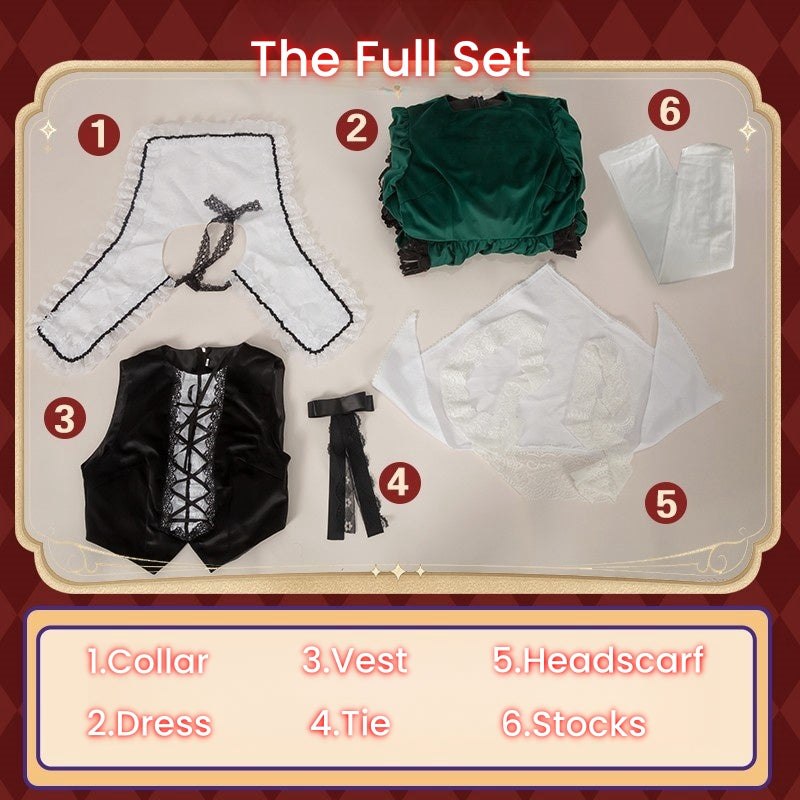 Rozen Maiden Suiseiseki/Jade Stein Cosplay costume