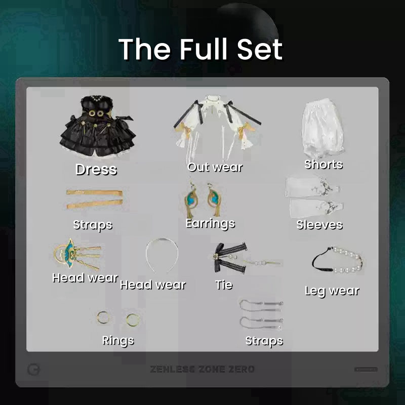 Zenless Zone Zero Astra Yao Chandelier Cosplay Costume