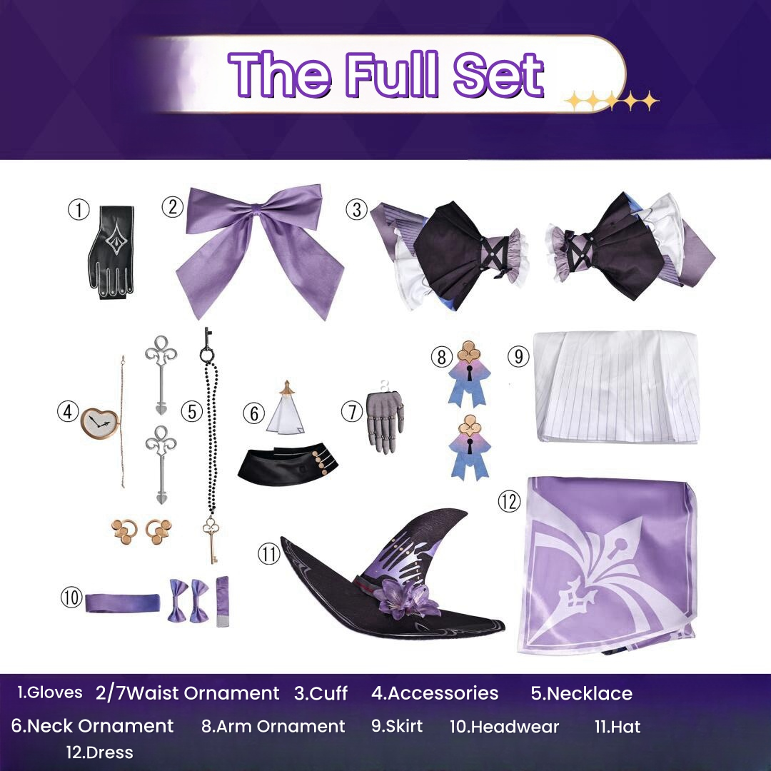 Honkai: Star Rail The Herta Extraterrestrial Satellite Communication Cosplay Costume