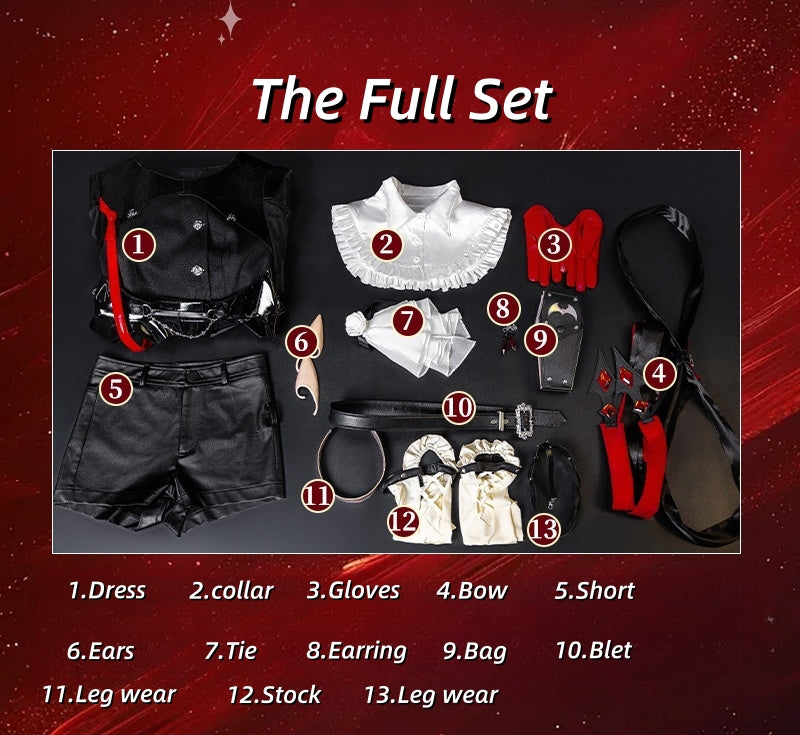 Arknights Entelechia Cosplay Costume