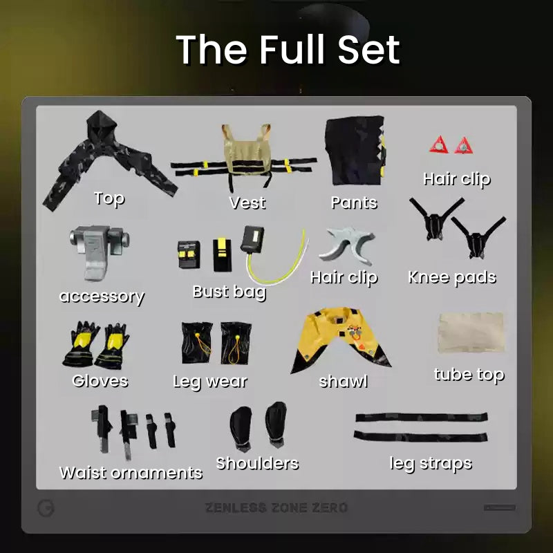 Zenless Zone Zero Tigger Cosplay Costume