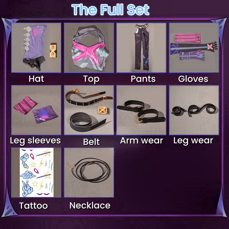 League of Legends Arcane 2 Jinx Cosplay Costume