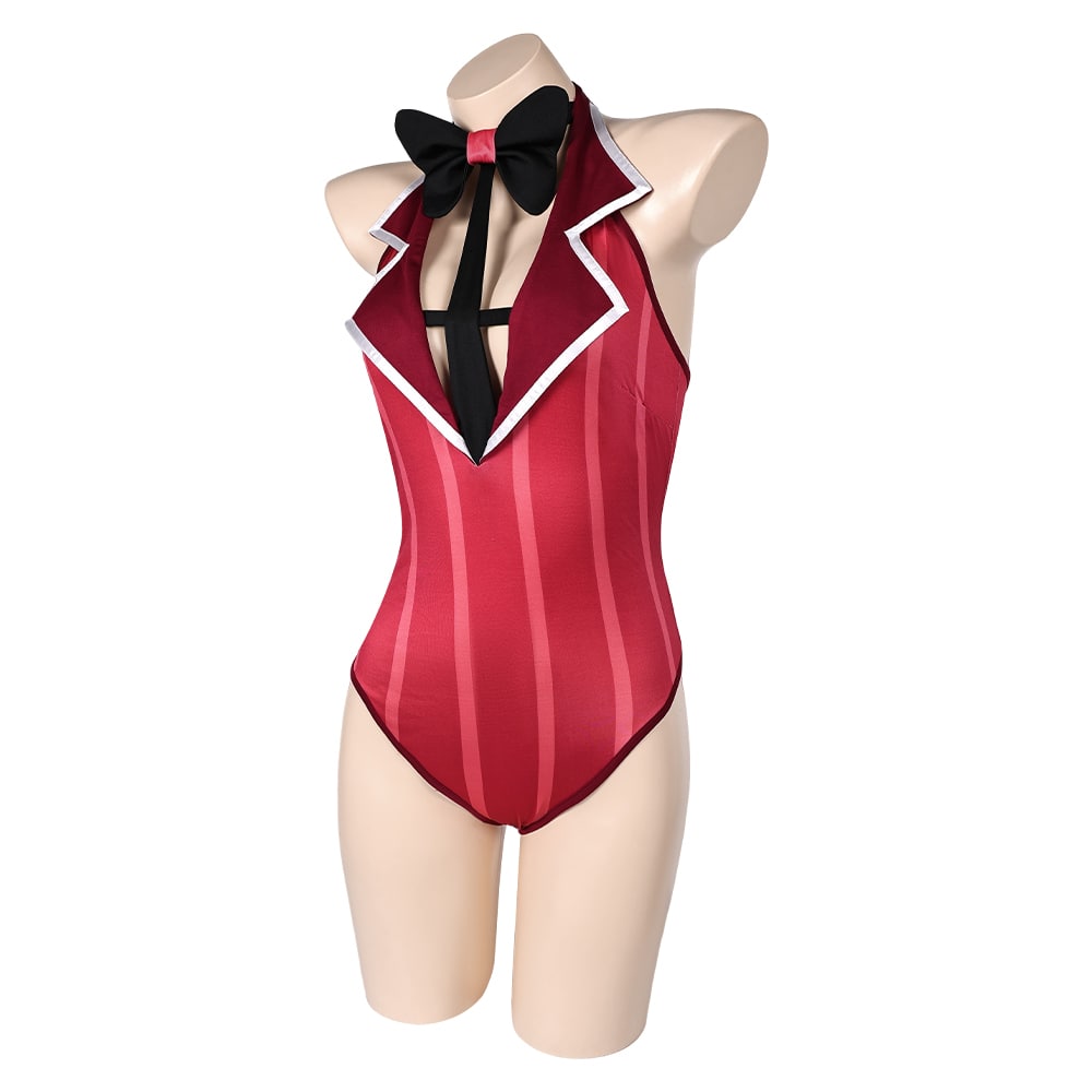 Hazbin Hotel Alastor Swimsuit Cosplay Costume