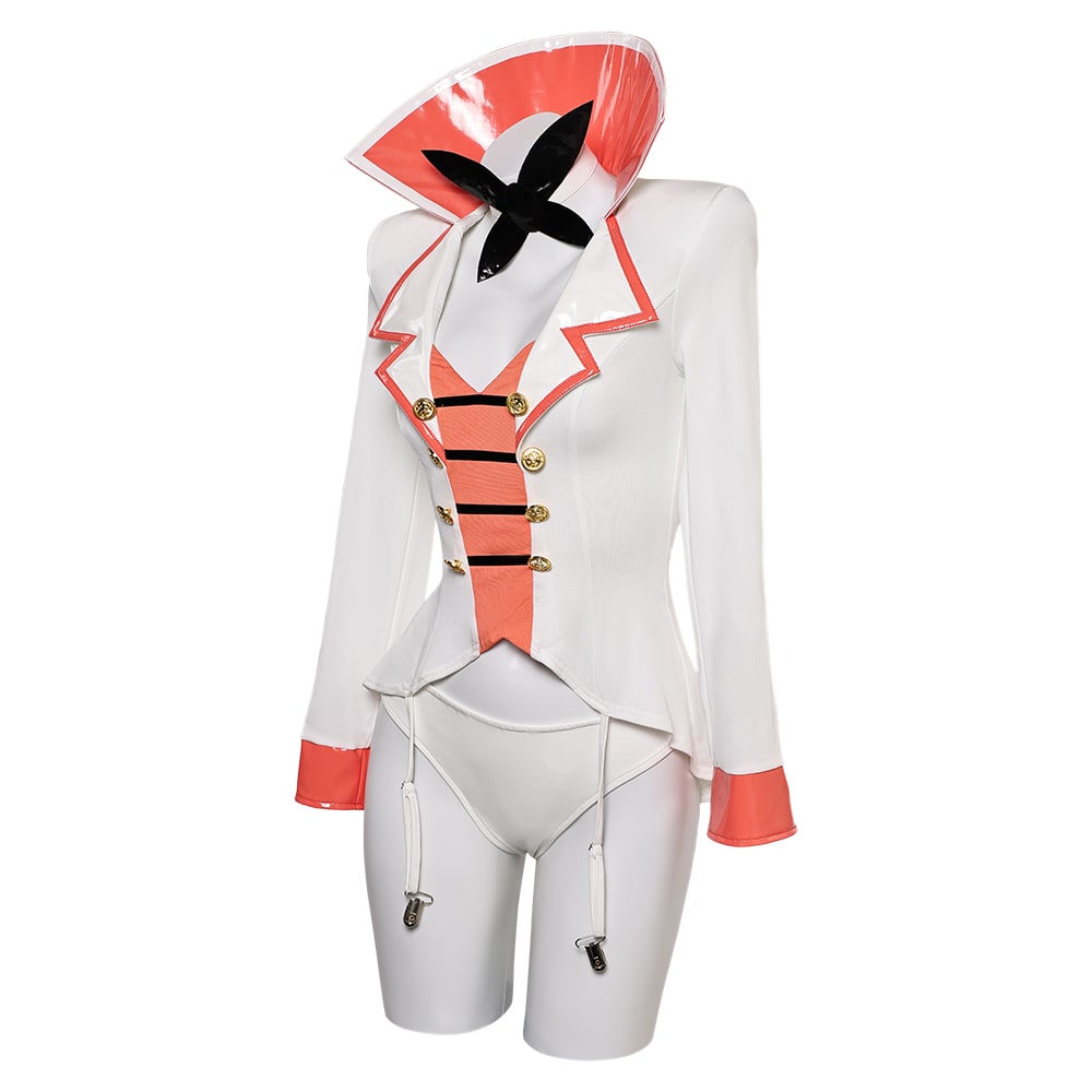 Hazbin Hotel TV Lucifer Morningstar Women Sexy Set Party Carnival Halloween Cosplay Costume