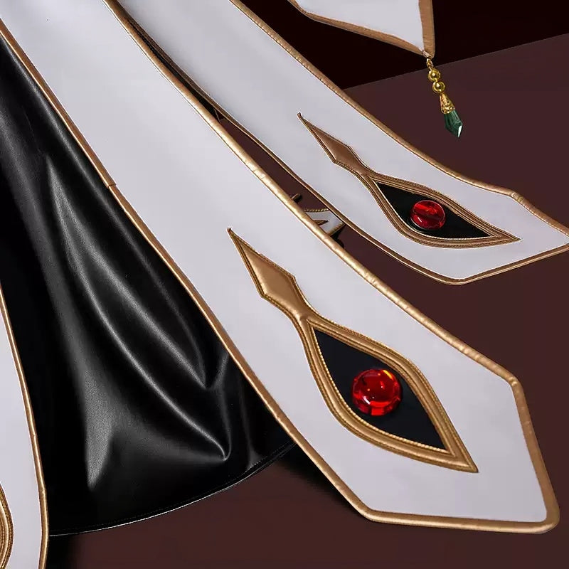 Code Geass C.C. White Queen Cosplay Costume