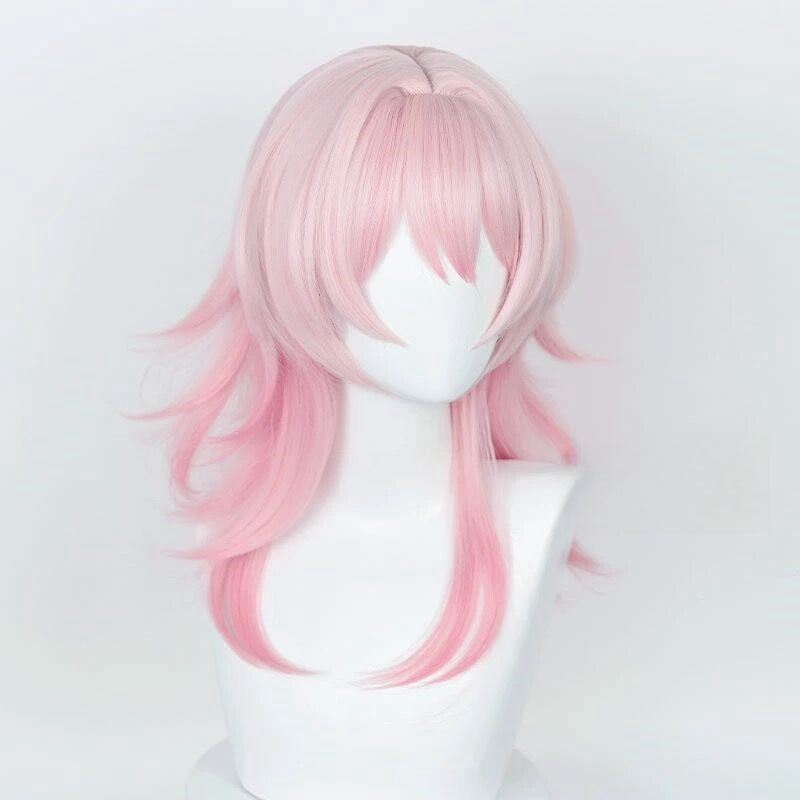 Honkai Star Rail March 7th Pink Cosplay Wig