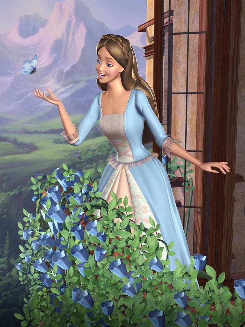 Barbie as The Princess and the Pauper Princess Anneliese/Erika Cosplay Costume