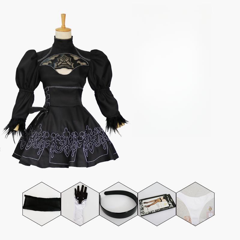 Nier: Automata YoRHa No.2 Type B 2B Cosplay Costume