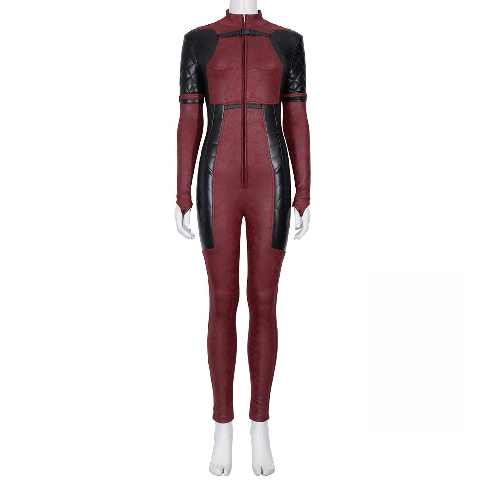 Lady Deadpool Wanda Wilson Halloween Cosplay Costume