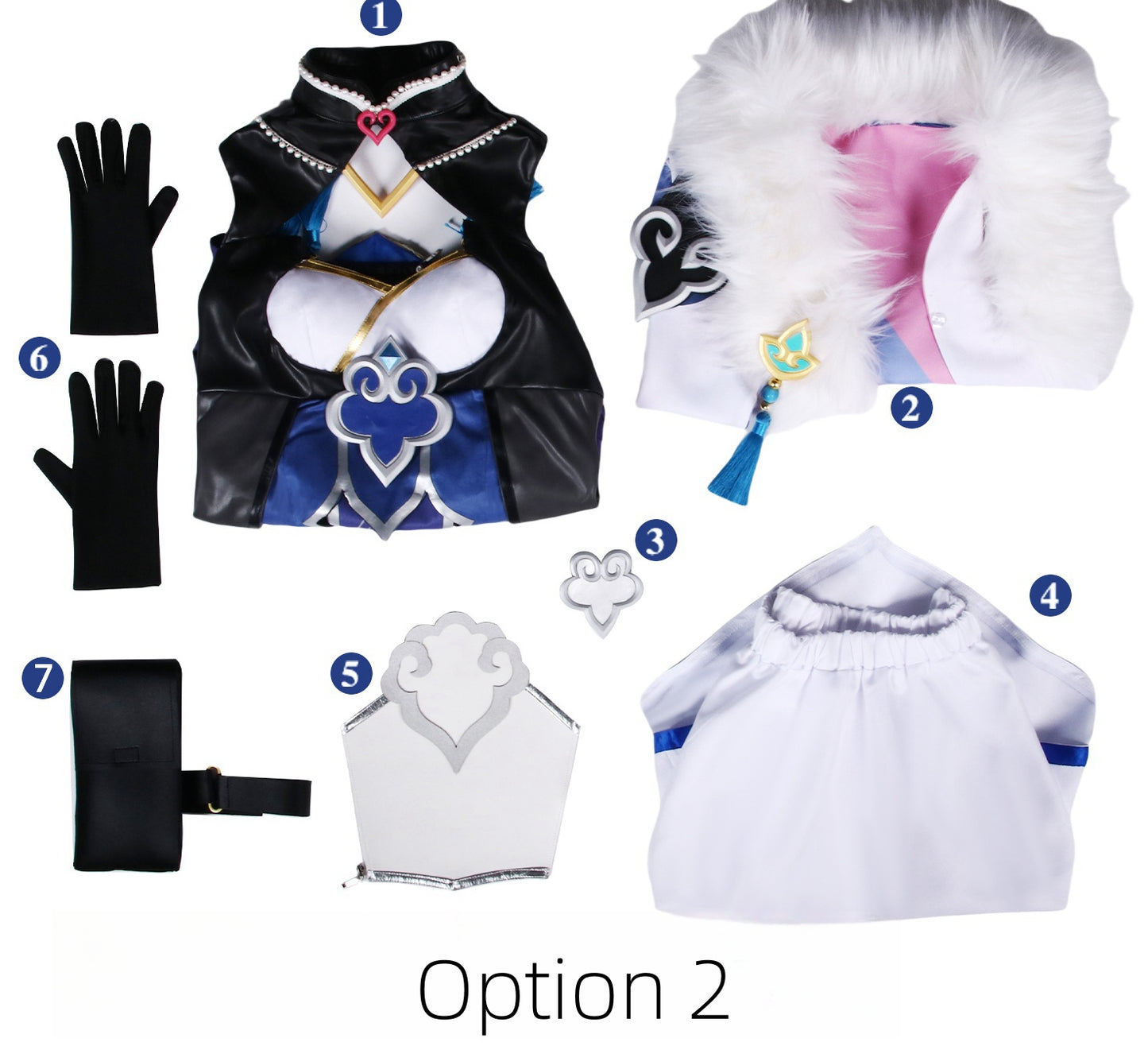 Honkai: Star Rail Baiheng Cosplay Costume