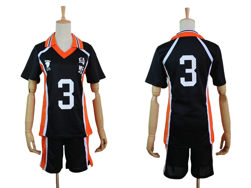 Haikyu!! Karasuno High Volleyball Uniform Cosplay Costume