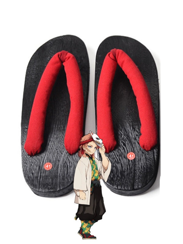 Demon Slayer: Kimetsu No Yaiba Sabito Cosplay Shoes