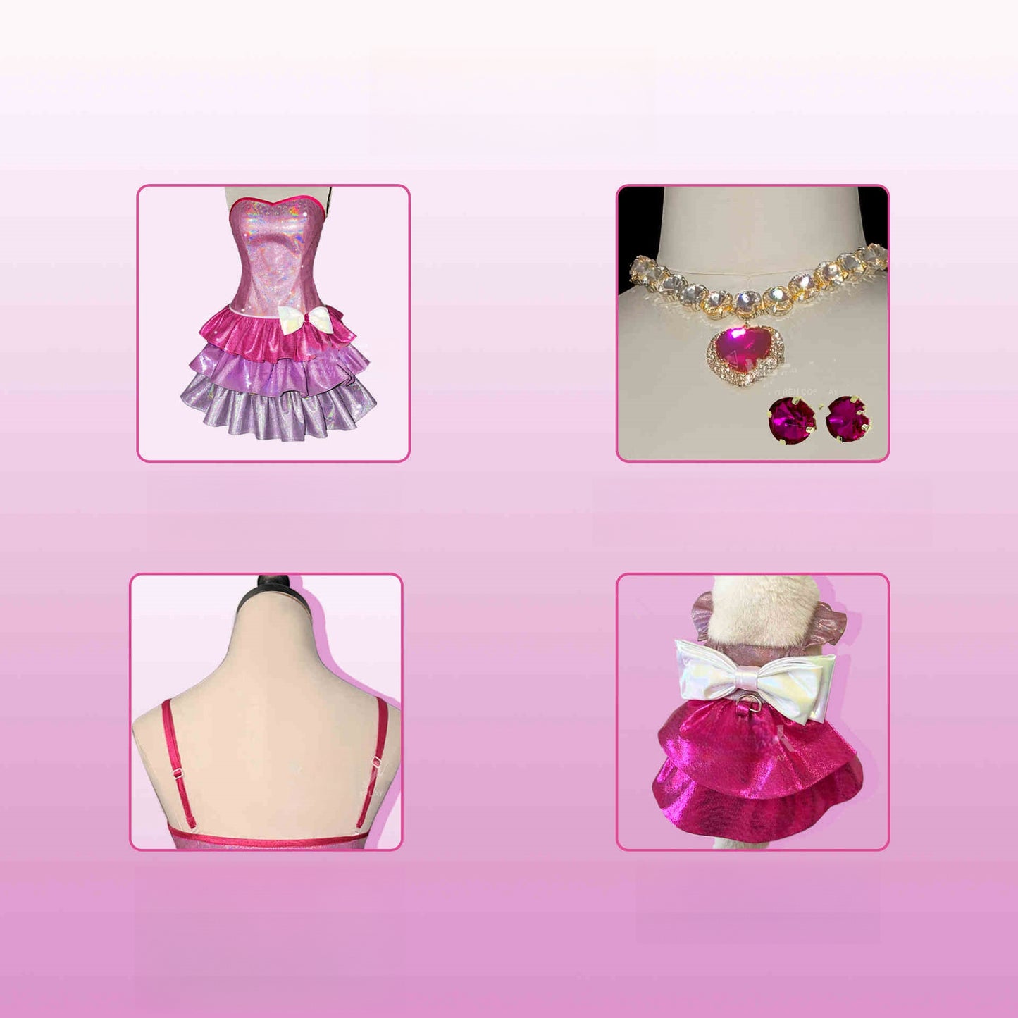 Barbie: A Fashion Fairytale Princess Barbie +Cat Barbie Cosplay Costume